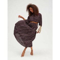 Платье YolKa_Dress Базовая стильная коллекция, размер единый, коричневый
