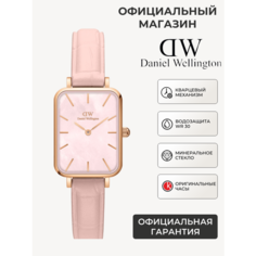 Наручные часы Daniel Wellington Quadro, розовый/золотой