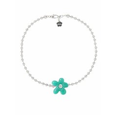 Колье Hola Jewelry, стекло, длина 40 см, бирюзовый, зеленый