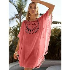 Туника Anastasia Beverly Hills весна-лето 2025, 1 шт., размер 44-52, розовый, коралловый