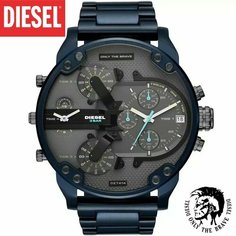 Наручные часы DIESEL, синий, черный