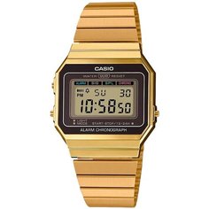 Наручные часы CASIO Vintage, золотистый/черный