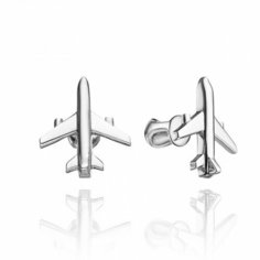 Серьги пусеты Яхонт, серебро, 925 проба