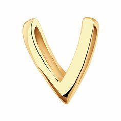 Подвеска Diamant online, красное золото, 585 проба, размер 1.3 см.