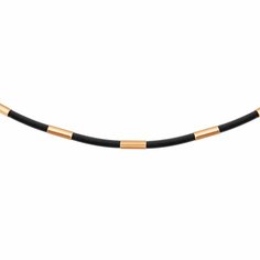 Колье Diamant online, красное золото, 585 проба, длина 45 см., черный/золотистый