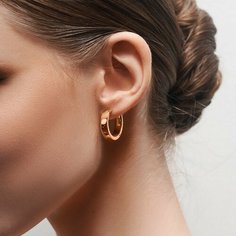 Серьги Яхонт, красное золото, 585 проба, , золотистый