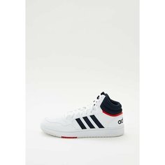 Кеды adidas Hoops 3.0 Mid, размер 40, белый