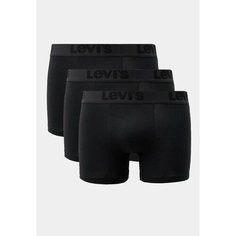 Трусы Levis BOXER BRIEF, комплект из 3 шт., размер 44-46, черный Levis®