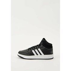 Кеды adidas Hoops 3.0 Mid, размер 44.5, черный