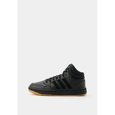 Кеды adidas Hoops 3.0 Mid, размер 37, черный