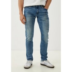 Джинсы зауженные Calvin Klein Jeans SLIM, размер 30/32 JEAN, голубой