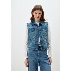 Жилет Wrangler, размер 42-44, голубой