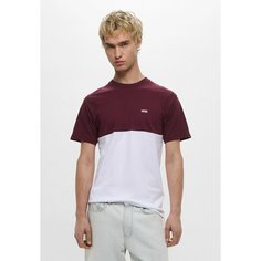 Футболка VANS MN COLORBLOCK TEE, размер 48-50, белый