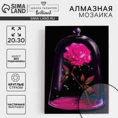 Алмазная мозаика с частичным заполнением на холсте Школа талантов
