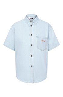 Джинсовая рубашка MSGM