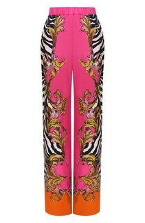 Брюки из вискозы Versace Jeans Couture