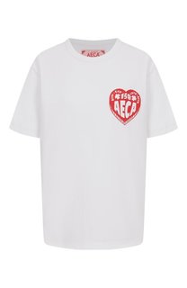 Хлопковая футболка AECA WHITE