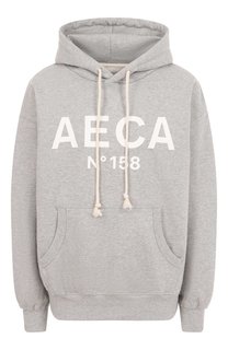 Хлопковое худи AECA WHITE