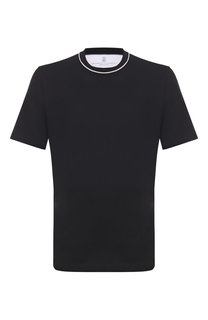 Хлопковая футболка Brunello Cucinelli