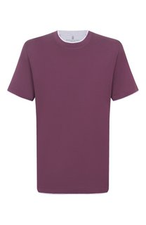 Хлопковая футболка Brunello Cucinelli