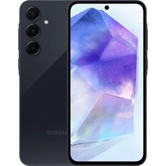 Смартфон Samsung Galaxy A55 5G SM-A556E 8/128 2Sim темно-синий (SM-A556EZKACAU)