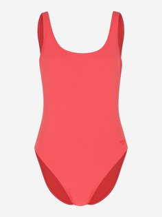 Купальник слитный женский Speedo Textd Belted Deep, Оранжевый