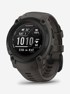 Спортивные часы Garmin Instinct E 40mm Black with Charcoal Silicone, Коричневый