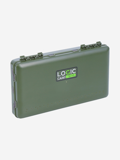 Коробка карповая монтажная на магнитах LOGIC CARP MAGNET ACCESSORIES BOX LC-MAB, Зеленый Aquatic