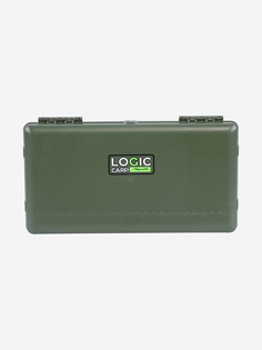 Коробка карповая монтажная с поводочницей на магнитах LOGIC CARP MAGNET COMBO RIG BOX LC-MCRB, Серый Aquatic
