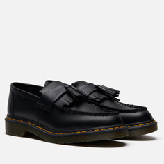 Мужские ботинки лоферы Dr. Martens Adrian Polished Smooth, цвет чёрный, размер 41 EU