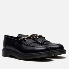 Мужские ботинки лоферы Dr. Martens Adrian Snaffle Polished Smooth, цвет чёрный, размер 41 EU
