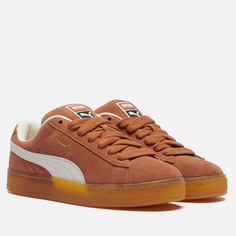 Кроссовки Puma Suede XL, цвет коричневый, размер 37 EU