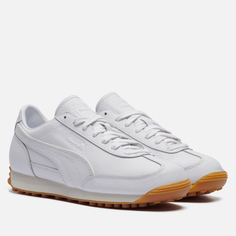 Мужские кроссовки Puma Easy Rider Premium Leather, цвет белый, размер 40.5 EU