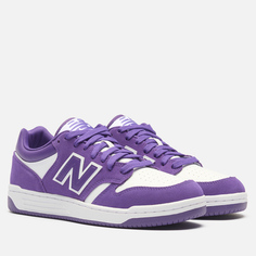 Кроссовки New Balance BB480LWD, цвет фиолетовый, размер 38 EU