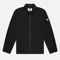 Мужская рубашка Weekend Offender Southbank Overshirt, цвет чёрный, размер S