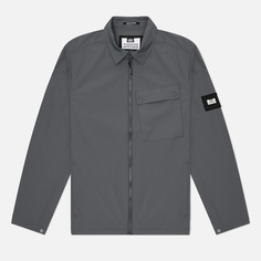 Мужская рубашка Weekend Offender Southbank Overshirt, цвет серый, размер S
