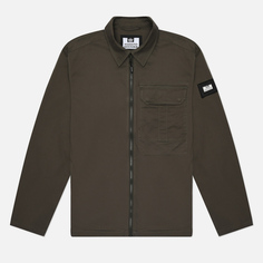 Мужская рубашка Weekend Offender Graniteville Overshirt, цвет оливковый, размер S