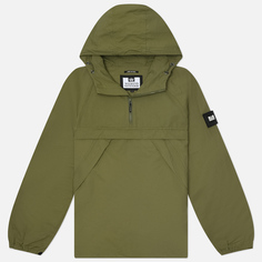 Мужская куртка анорак Weekend Offender Wynwood, цвет зелёный, размер S