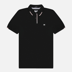 Мужское поло Weekend Offender Rivas SS25, цвет чёрный, размер S