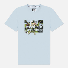 Мужская футболка Weekend Offender Hymns, цвет голубой, размер S
