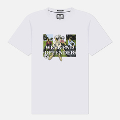 Мужская футболка Weekend Offender Hymns, цвет белый, размер S