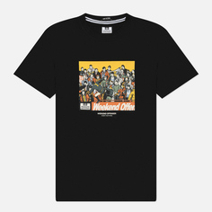Мужская футболка Weekend Offender Selhurst, цвет чёрный, размер S