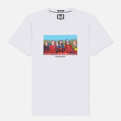 Мужская футболка Weekend Offender Crosslands, цвет белый, размер S