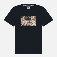 Мужская футболка Weekend Offender Caps, цвет синий, размер S