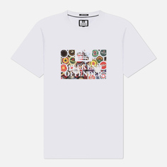 Мужская футболка Weekend Offender Caps, цвет белый, размер S