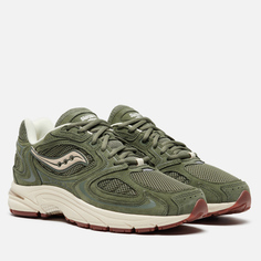 Кроссовки Saucony Grid Jazz 9 Suede, цвет оливковый, размер 37.5 EU