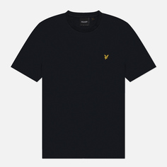 Мужская футболка Lyle & Scott Plain Regular Fit, цвет чёрный, размер S