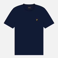 Мужская футболка Lyle & Scott Plain Regular Fit, цвет синий, размер S