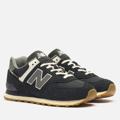 Кроссовки New Balance U574RUS, цвет чёрный, размер 37.5 EU