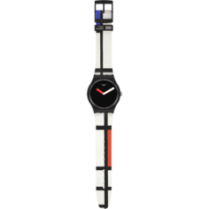 Наручные часы Swatch, белый/синий/красный